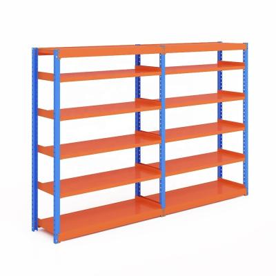 China 300-1000mm Depth Industrial Boltless Rack Shelving 6 Tier Shelf for Warehouse Storage for sale