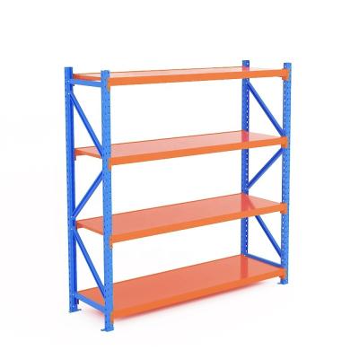 China 200-500kg Load Capacity 4 Layer Storage Shelf Rack for Warehouse L2000mm D600mm H2000mm for sale