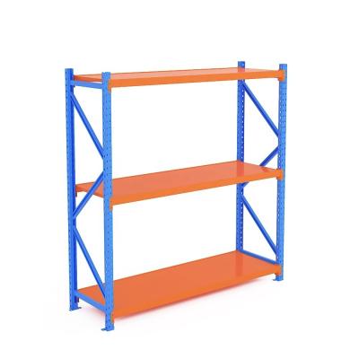 China Industrial Warehouse 3 Tier Storage Shelving with 50mm Adjusting Step for sale