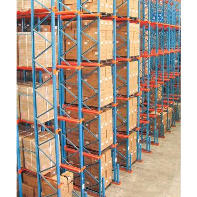 China 1700-8000mm Profundidad de Acero Pallet Rack en Naranja para el Rack de Almacén en venta