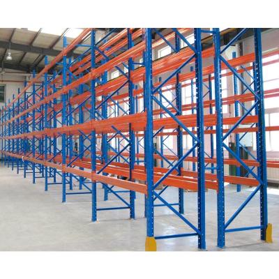 China Sturdy Warehouse Pallet Rack with Rack Safety and Steel Construction Width 1000-3900mm for sale