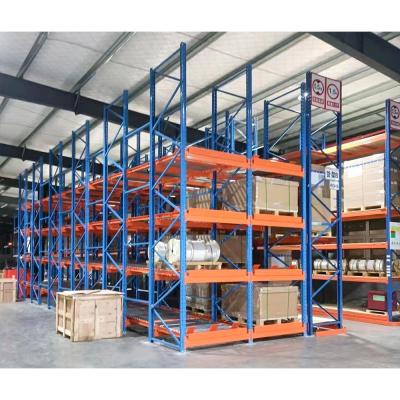 China Warehouse Live Storage Gravity Flow Palet Rack 1500kgs Laadcapaciteit 2000-30000mm Diepte Te koop