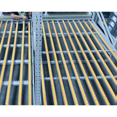 China Optimal Depth 600-4000mm Assembly Line Warehouse Rolling Racks First-out Access Mode for sale