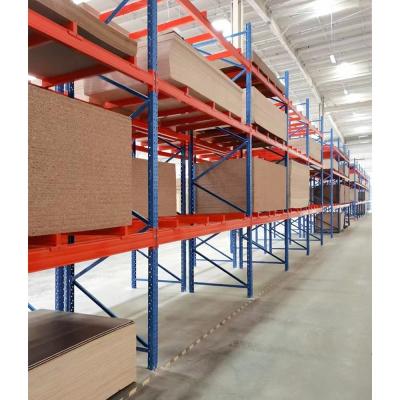 China High Capacity Heavy Duty Pallet Racking for Heavy Particle Board and Plywood Storage for sale