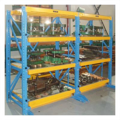 China Corrosion Protection Warehouse Mold Storage Racks with 1000kg Load Capacity per Drawer for sale