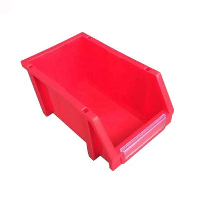 China Convenient Medium Duty Stackable Plastic Storage Bins with Open Front for sale