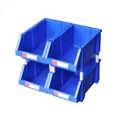 China Space-Saving Plastic Stackable Storage Bins L350*W200*H155mm for sale