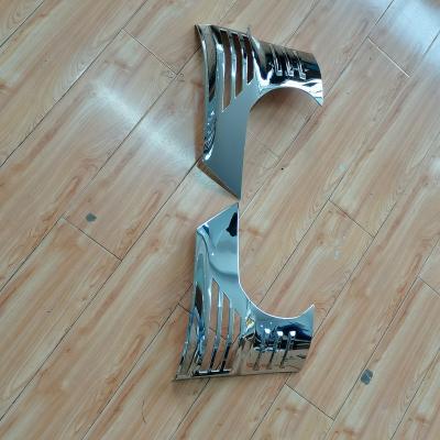 China CHROME LAMP HEAD COVER plastic truck spare body parts FOR STHINO DUTRO 2012 XZU710R XZU600R for sale