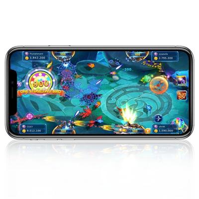 China Latest Online Game Fish Game Table Phone Fishing Game Machine Anywhere Powered Games F001 for sale