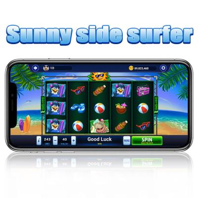 China Buying Credits Play Anywhere Multiply Game Online Slot Game APP Sunny Side Surfer Slot Game APP S007 for sale