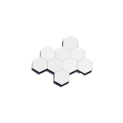 China Smart Hexagons LED Quantum Honeycomb Modular Wall Light Smart Magnetic Night Light for sale