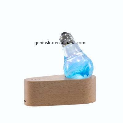 China Beautiful Residential LED Night Light Festival Atmosphere Colorful Magic Bulb For Bedroom Household Office for sale