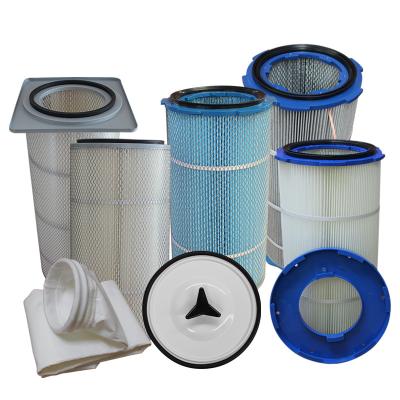 China Building Material Stores GRENSEN Manufacturer Washable Industrial Dust Air Filter Cartridge for sale