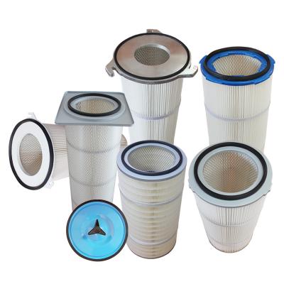 China Building Material Stores Industrial Air Washable Pleated Fine Filter for sale