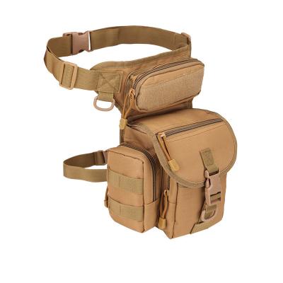 China Water Proof Tactical Shero Pouch Canvas Riding Men Waist Thigh Drop Leg Medical Bag For Travel Cycling Tactical EDC Bag for sale