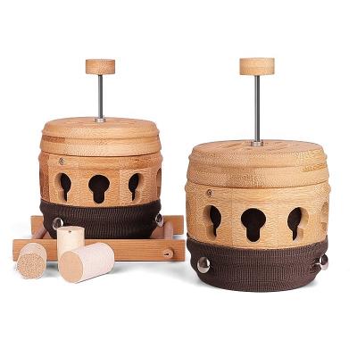 China Meridians and Activate Warranties China Wholesale Custom Moxibustion Box Wooden General Smokeless Pot for sale