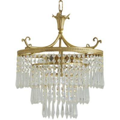 China European post-modern luxury crystal French bedroom bedside living room chandelier villa cloakroom lamps for sale