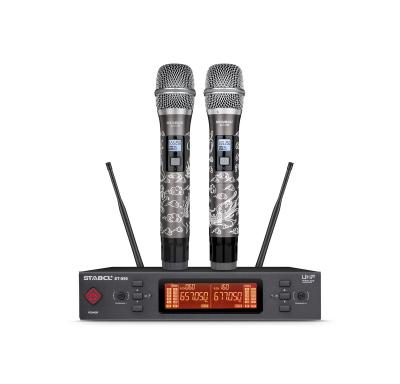 China STABCL ST-950 Handheld Microphone Portable UHF Remote Wireless Microphone is suitable for family karaoke gathering for sale