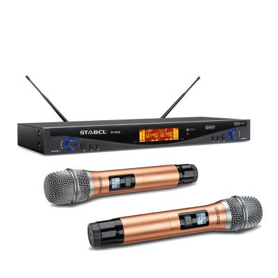 China Durable Reliable Professional Handheld Microphone KTV Microphone Karaoke Radio With Smart Mute for sale