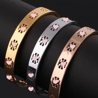 China Vintage Hot-selling Women Jewelry Bangle Bangles Gold Plated Slider Bangles (42-44) for sale