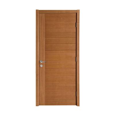 China Simple Design Teak Door Modern Wood Door Design Interior Wood Door for sale