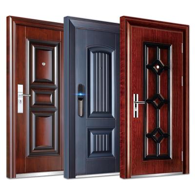 China High quality custom wood interior waterproof modern design security wood interior door for room for sale