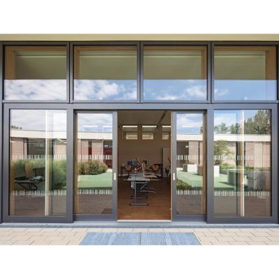 China Sliding CBMMART Hot Sale Hurricane Impact Folding Windows Design European Standard Aluminum Sectional Glass for sale