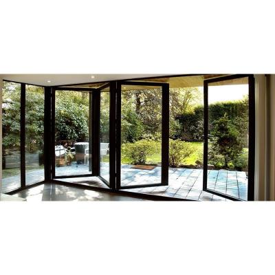 China Fashion Modern American Standard Door Folding Aluminum For Patio Door for sale