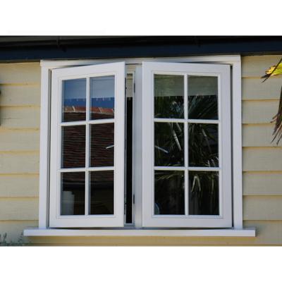 China Hot Selling Aluminum Frame Sectional Swing Design Glass Aluminum Casement Window for sale