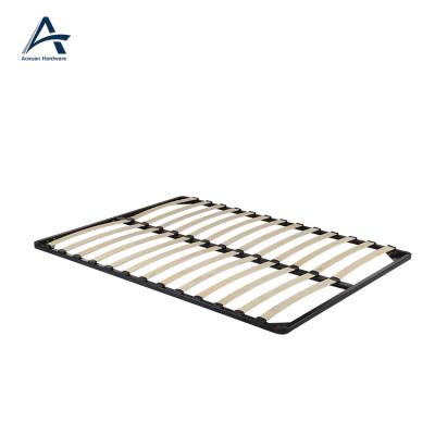 China Modern OEM Factory Foldable Design Knock Down Easy Assembling Metal Bed Frame for sale