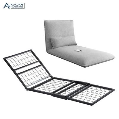 China Japanese Single Foldable Expandable Small Futon Sofa Bed Frame for sale