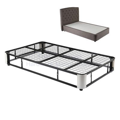 China Sturdy Queen Mattress Base Metal Frame Platform Bed China Factory Low Profit Foldable for sale