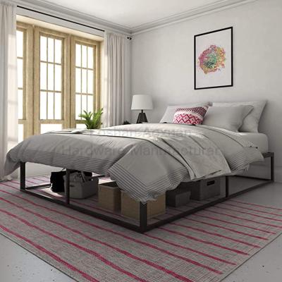 China China Factory Indestructible Storage Lift Queen Curved Slat Bed Wide View 1 Piece for sale