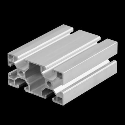 China Robot Barrier 4080 Industrial Aluminum T Track Profile 40x80 Aluminum Frame Material for sale