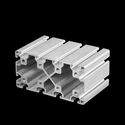 China 80160 T Track Linear Rail Robot Fence Factory Extruded Aluminum Profile for sale