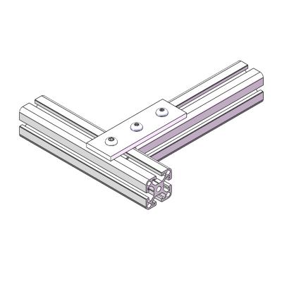 China Aluminum Connector 3 Hole Profile Joining Strip For Aluminum Profile for sale