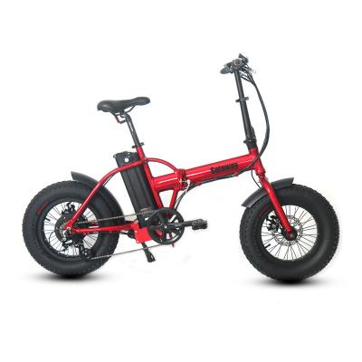 China 36V/48V 16 inch Sataway high quality e bike aluminum alloy foldable electric ebike/folding tire fat folding bicycle/ for sale