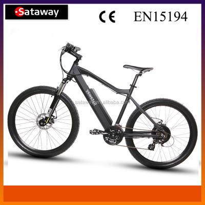 China Newest High Quality Aluminum Alloy Sataway Mountain 26inch Electric Bicycle e Bike for sale