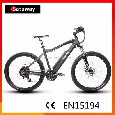 China Aluminum Alloy Sataway 500W Electric Mountain Bike Mtb With Hidden Battery for sale