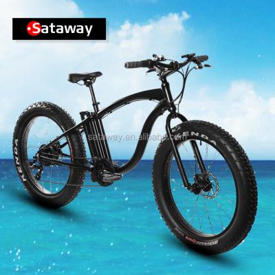 China Aluminum Alloy Sataway Tire Good Quality Fat Sondors Electric Bike for sale