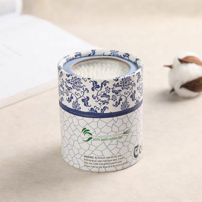 China High Quality Chinese Style 200 PCS Water Proof Paper Box Stick Wooden Cotton Earbuds for sale