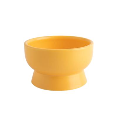 China China Factory Wholesale Viable Cat Eating Bowl Elevated Product Ceramic Pet Bowl Manufacturer for sale