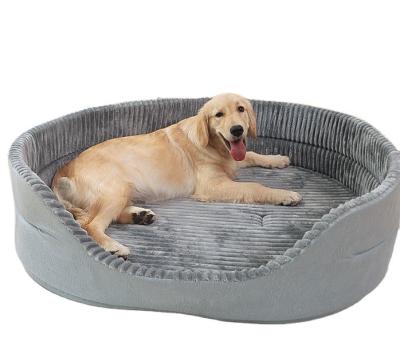 China Wholesale Custom Breathable Dog Nest Sofa Bed Dual Use Fluffy Large Dog Heating Beds for sale