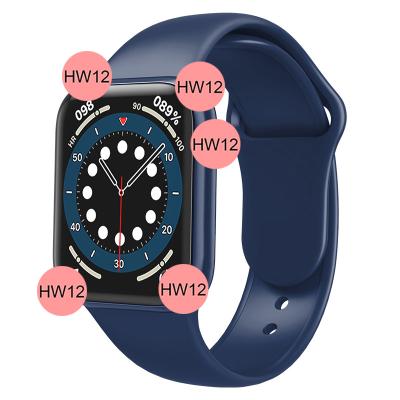 China Smart Watch Hw12 Series 6 Touch Screen Call Wearfit Band Reloj Inteligente Fintess Tracker Wristband Smartwatch Hw12 BT Hd pro for sale