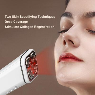 China Wrinkle Remover Beauty Care Tool Anti Wrinkle Face Lift Skin Tightening EMS LED Photon Therapy Massager RF Facial Beauty Device for sale