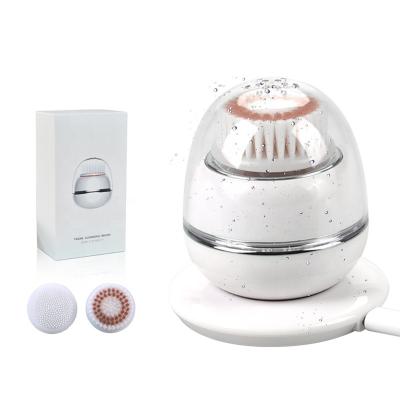 China Face Cleanser 2022 Hot Selling Product 4 in 1 Blackhead Beauty Instrument Detergent Soft Exfoliating Deep Cleansing Facial Brush for sale