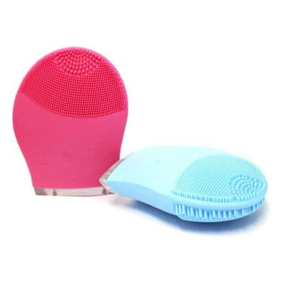 China Home Facial Cleansing SPA Remove Dirt Skin Care Tool Face Massage Detergent Waterproof Silicone Electric Facial Cleansing Brush With Massager for sale