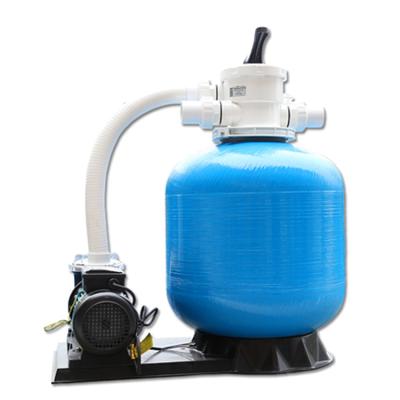 China Water treatment /filter water in pool filters pool pump Pre-ilter pool sand filter ground tannk with combo pump for sale