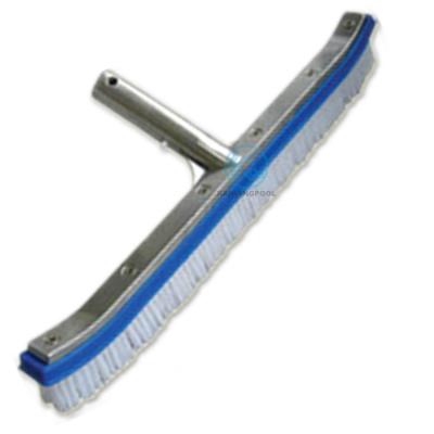 China Swimming Pool & Deluxe Spa Wall Brush w/polished Alu 18