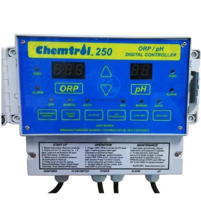 China Swimming Pool Swimming Pool Water Testing Automatic Digital pH and ORP Meter Controller for sale